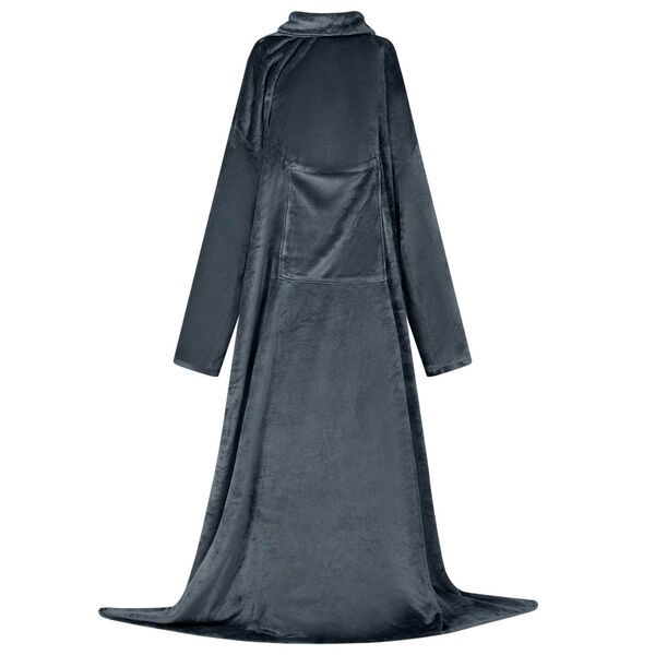 vidaXL Mikina s kapucí Námořnická modrá Flanel