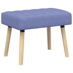 vidaXL Lavice s kan&aacute;lov&yacute;m pro&scaron;&iacute;v&aacute;n&iacute;m Modr&aacute; dž&iacute;novina 60 x 40 x 45 cm