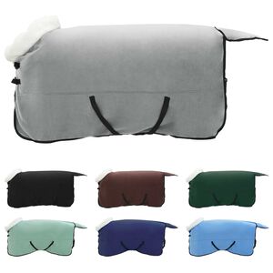 vidaXL Deka pro koně Tmavě zelen&aacute; 135 cm Polartec fleece