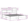 vidaXL Postel s knihovnou bez matrace b&iacute;l&aacute; 180x200 cm masivn&iacute; borovice