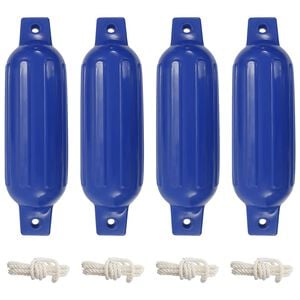 vidaXL Lodn&iacute; n&aacute;razn&iacute;k 4 ks modr&yacute; &Oslash; 11 x 40 cm PVC