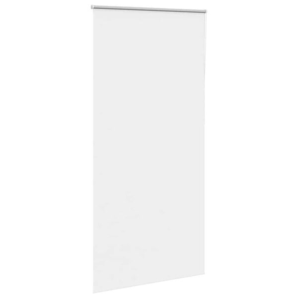 vidaXL Roleta zatemňovac&iacute; b&iacute;l&aacute; 90x230 cm &scaron;&iacute;řka l&aacute;tky 85,7 cm polyester