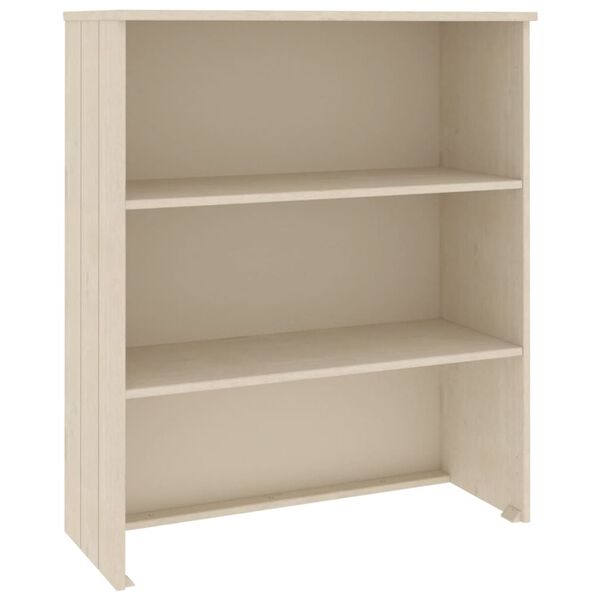 vidaXL Nástavec na komodu HAMAR medově hnědý 85 x 35 x 100 cm borovice