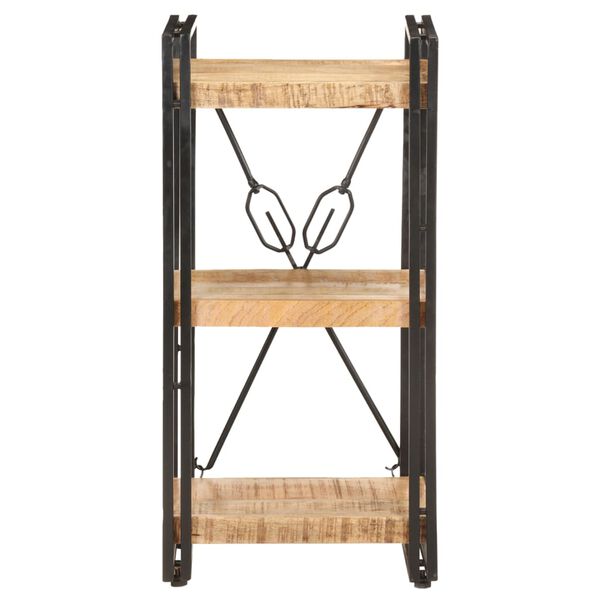 vidaXL Knihovna se 3 policemi 40 x 30 x 80 cm masivn&iacute; mangovn&iacute;k