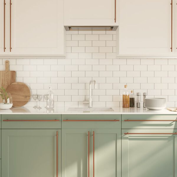 vidaXL N&aacute;bytkov&eacute; &uacute;chytky 10 ks bronzov&eacute; 480 mm nerezov&aacute; ocel