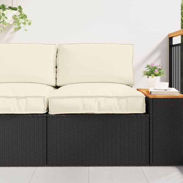 vidaXL Sada pol&scaron;t&aacute;řů na paletu 2 pcs Kr&eacute;mov&aacute; Oxford l&aacute;tka