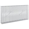 vidaXL Gabion s dr&aacute;tem 5 mm a s&iacute;ťkou 5x2,5 cm 100x10x50 cm