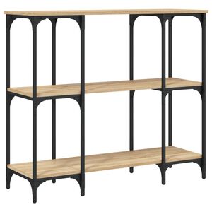 vidaXL Konzolov&yacute; stolek dub sonoma 102 x 35 x 90 cm kompozitn&iacute; dřevo