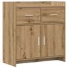 vidaXL Serv&iacute;rovac&iacute; skř&iacute;ň Dub artisan 75 x 36 x 80 cm Kompozitn&iacute; dřevo