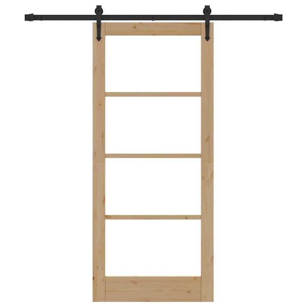 vidaXL Posuvn&eacute; dveře Př&iacute;rodn&iacute; 86 x 198,5 cm