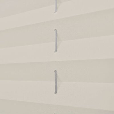 Plisované žaluzie / rolety Plisse 110 x 150 cm - krémové