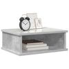 vidaXL Nočn&iacute; stolek Betonově &scaron;ed&aacute; 40 x 31 x 15 cm kompozitn&iacute; dřevo