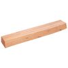 vidaXL N&aacute;stěnn&aacute; police světle hněd&aacute; 60x10x6 cm o&scaron;etřen&yacute; masivn&iacute; dub