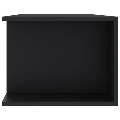 vidaXL TV skříňka s LED osvětlením černá 135 x 39 x 30 cm