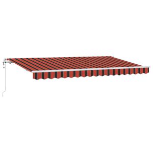 vidaXL Stahovac&iacute; mark&yacute;za Oranžov&aacute; 350 x 200 cm textil