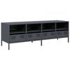 vidaXL TV skř&iacute;ňka antracitov&aacute; 135x39x43,5 cm ocel v&aacute;lcovan&aacute; za studena