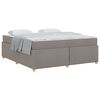 vidaXL R&aacute;m postele Taupe 180 x 200 cm textil