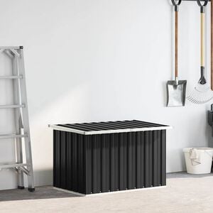 vidaXL Zahradn&iacute; &uacute;ložn&yacute; box antracitov&yacute; 109 x 67 x 65 cm