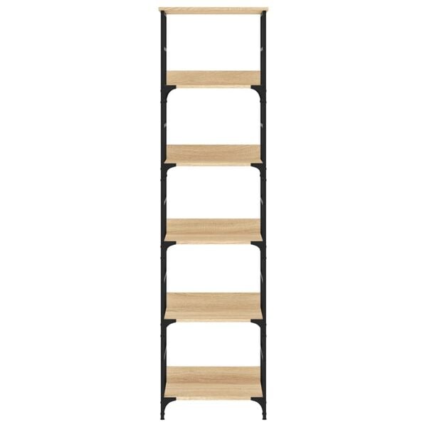 vidaXL Knihovna dub sonoma 50x33x188,5 cm konstrukčn&iacute; dřevo