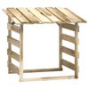 vidaXL Pergola se střechou 100 x 90 x 100 cm impregnovan&eacute; borov&eacute; dřevo
