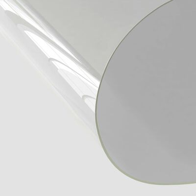 vidaXL Ochranná fólie na stůl průhledná 120 x 60 cm 1,6 mm PVC