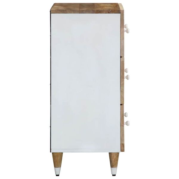 vidaXL Př&iacute;born&iacute;k 60 x 33,5 x 75 cm masivn&iacute; mangovn&iacute;kov&eacute; dřevo