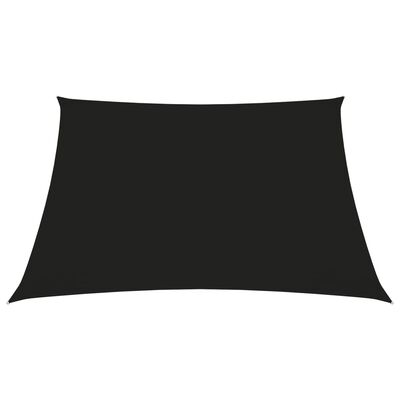 vidaXL Stínící plachta oxfordská látka čtvercová 7 x 7 m černá