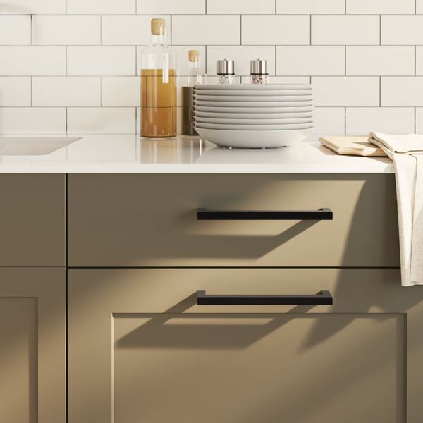 vidaXL N&aacute;bytkov&eacute; &uacute;chytky 20 ks čern&eacute; 192 mm nerezov&aacute; ocel