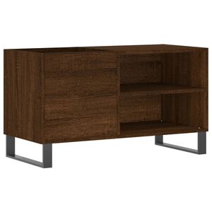 vidaXL Skř&iacute;ňka na LP desky hněd&yacute; dub 85 x 38 x 48 cm kompozitn&iacute; dřevo