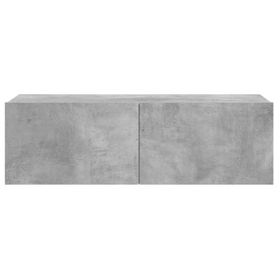 vidaXL TV stolek betonově šedý 100 x 30 x 30 cm dřevotříska
