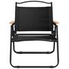 vidaXL Kempingové židle 2 ks černé 54 x 43 x 59 cm oxfordská látka
