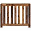 vidaXL Kryt na radi&aacute;tor old wood 104 x 20 x 82 cm kompozitn&iacute; dřevo