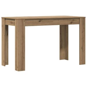 vidaXL J&iacute;deln&iacute; stůl dub artisan 120 x 60 x 76 cm kompozitn&iacute; dřevo