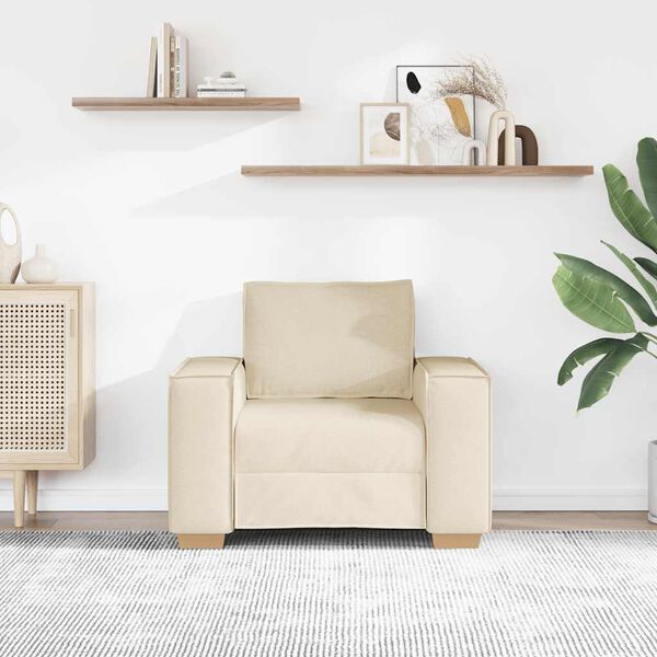 vidaXL Rozkl&aacute;dac&iacute; křeslo, len, 100x78x84 cm