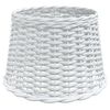 vidaXL St&iacute;nidlo na lustr b&iacute;l&eacute; &Oslash; 40 x 26 cm proutěn&eacute;