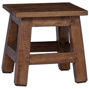 vidaXL Stolička Př&iacute;rodn&iacute; 26 x 26 x 26 cm Mahagonov&eacute; dřevo