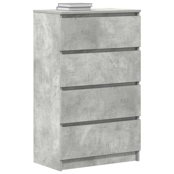 vidaXL Příborník betonově šedý 60 x 35 x 98,5 cm kompozitní dřevo