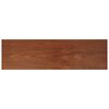vidaXL Parapet okna Hněd&eacute; dřevo 140 x 45 x 4,5 cm PVC