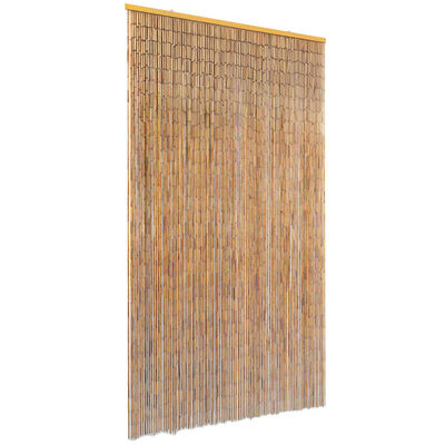 vidaXL Dveřní závěs proti hmyzu, bambus, 100x200 cm
