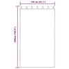 vidaXL Zatemňovac&iacute; z&aacute;věsy 2 pcs Hořčicově žlut&aacute; 140 x 260 cm samet