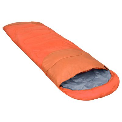 vidaXL Lehké spací pytle 2 ks oranžové 15 °C 850 g