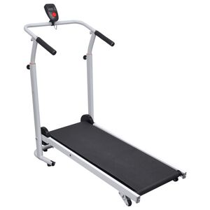 vidaXL Mini běž&iacute;c&iacute; p&aacute;s skl&aacute;dac&iacute; 93 x 36 cm čern&yacute;