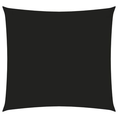 vidaXL Stínící plachta oxfordská látka čtvercová 6 x 6 m černá