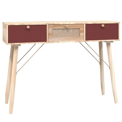 vidaXL Konzolový stolek se zásuvkami 105 x 30 x 75 cm kompozitní dřevo