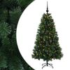 vidaXL Uměl&yacute; v&aacute;nočn&iacute; stromek s v&aacute;nočn&iacute;mi koulemi 120 cm 150 LED