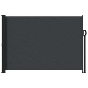vidaXL V&yacute;suvn&aacute; bočn&iacute; mark&yacute;za 300 x 170 cm Polyester Obd&eacute;ln&iacute;kov&yacute; Čern&aacute;