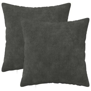 vidaXL Povlak na pol&scaron;t&aacute;ř 2 pcs HEERLEN Antracitov&aacute; 30 x 30 cm