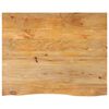 vidaXL Stoln&iacute; deska živ&aacute; hrana 90 x 80 x 3,8 cm masivn&iacute; mangovn&iacute;k
