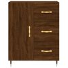 vidaXL Skř&iacute;ň highboard hněd&yacute; dub 69,5 x 34 x 180 cm kompozitn&iacute; dřevo