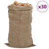 vidaXL Jutov&eacute; pytle 30 ks 65 x 135 cm 100% juta 340 g/m&sup2;